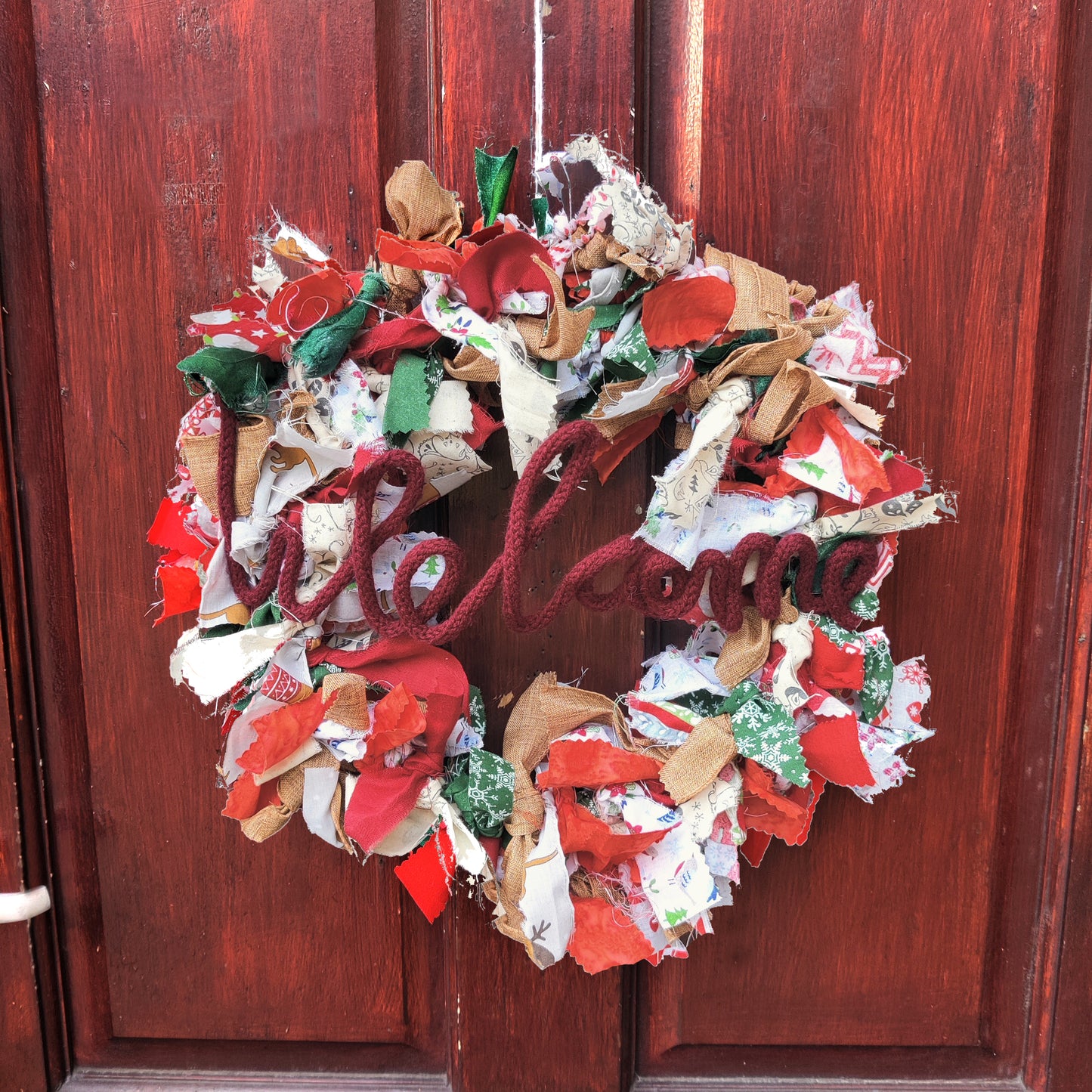 Christmas Rag Wreath Workshop