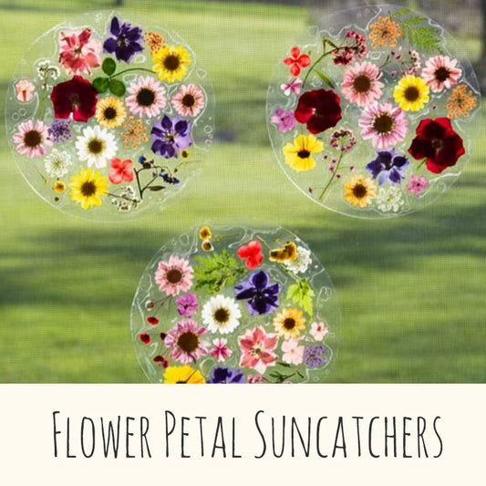 Children's Summer Class - Flower Petal Suncatchers