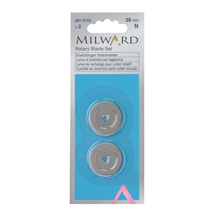 Milward 28mm Rotary Blade Set