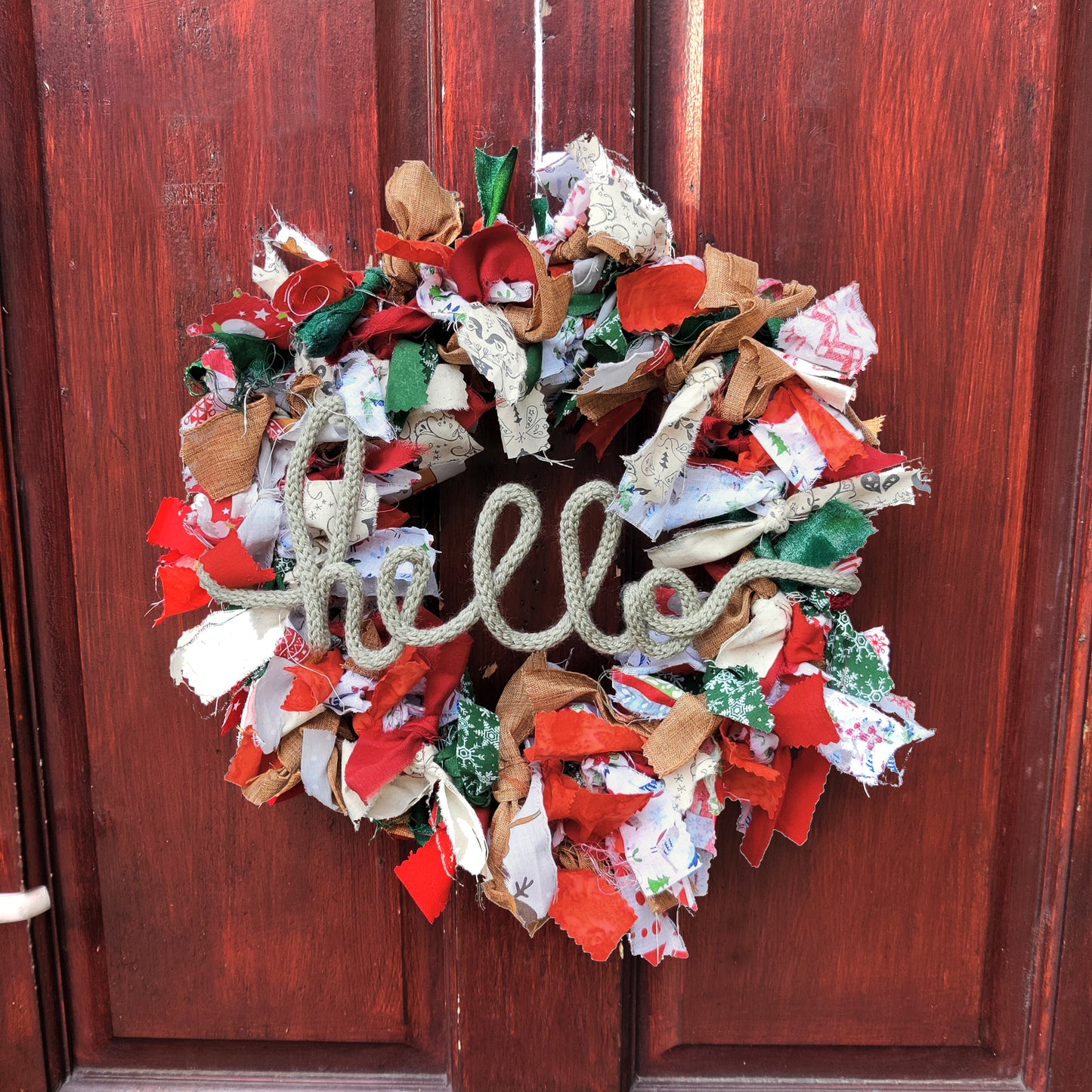 Christmas Rag Wreath Workshop