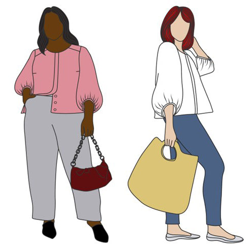 The Serene Shirt - Size:Me Sewing Pattern