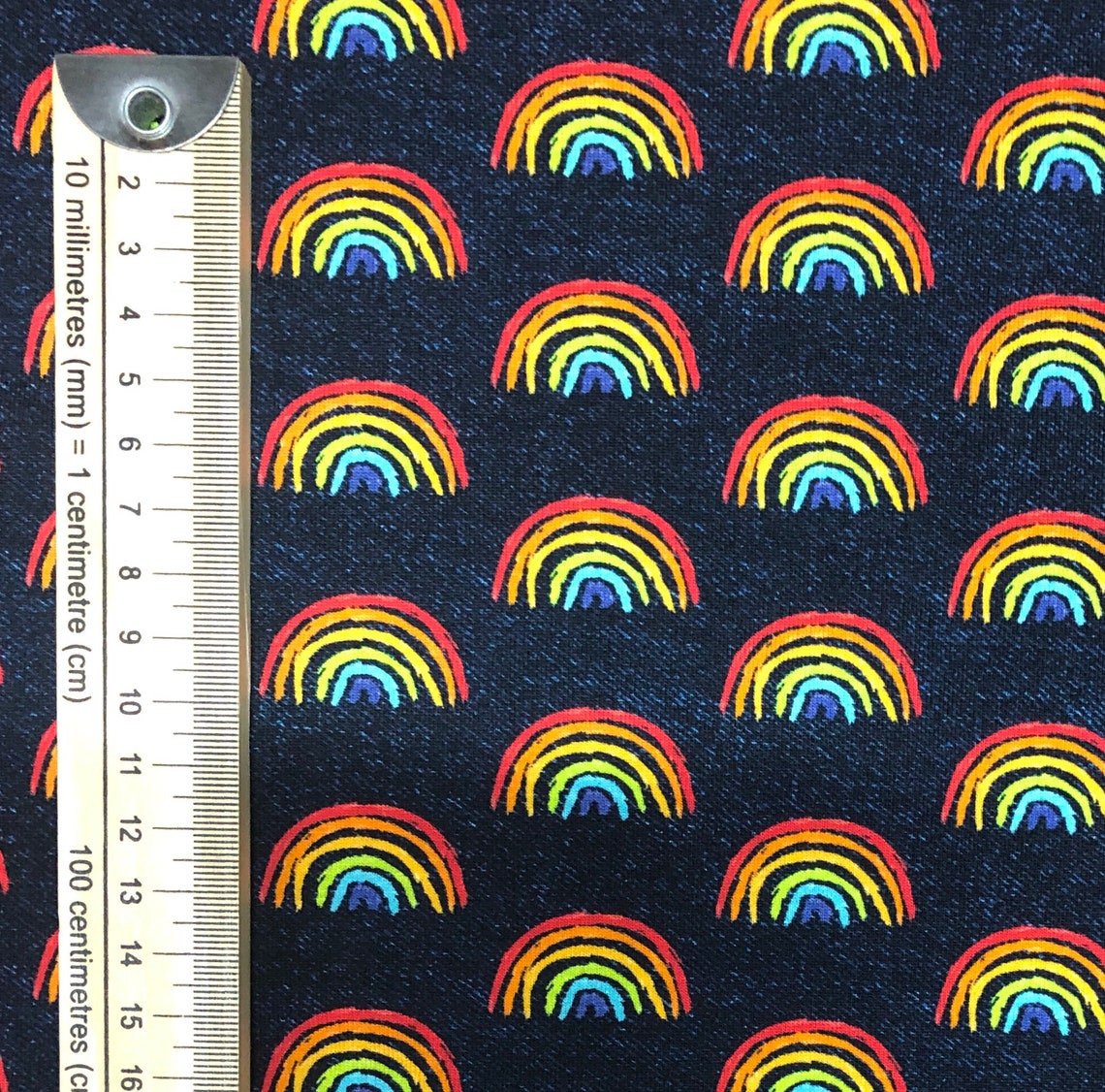Cotton Jersey - Rainbows