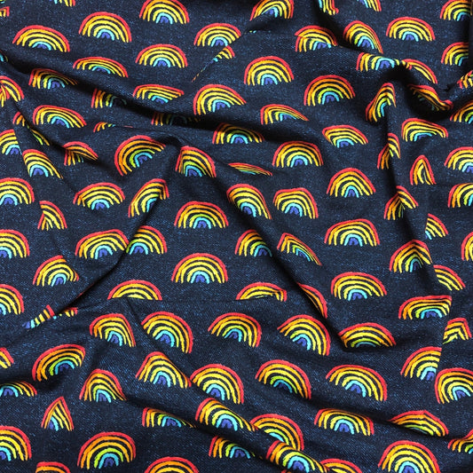 Cotton Jersey - Rainbows