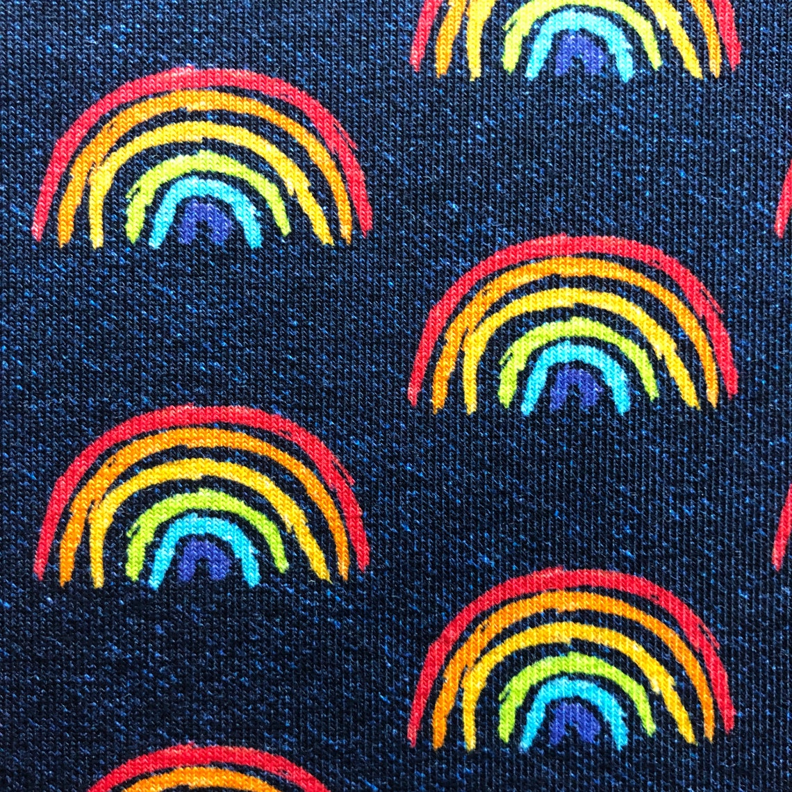 Cotton Jersey - Rainbows