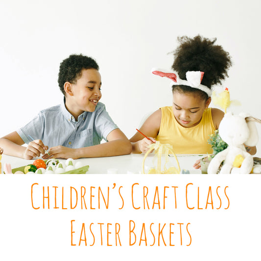 Woven Wool Easter Baskets (Ages 5-9)