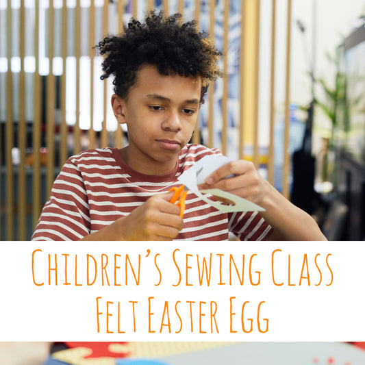 Hand-Sewn Felt Easter Egg (Ages 8+)